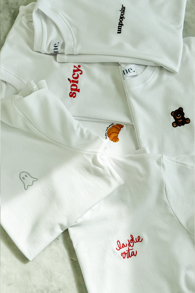 レディース maison de Dolce. forme tee/white